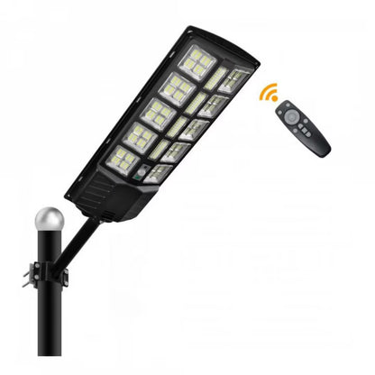 Lampa stradala solara integrata cu telecomanda, Putere - 300 W, culoare negru